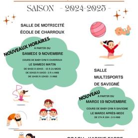 Activités baby-gym
